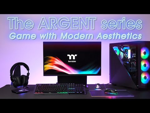 Pelės triušis Thermaltake Argent MB1 (GEA-MB1-MSBSIL-01) video