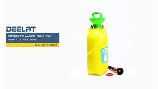 Portable Eye Washer - Single Head – Non-toxic Polythene SKU #D1173283