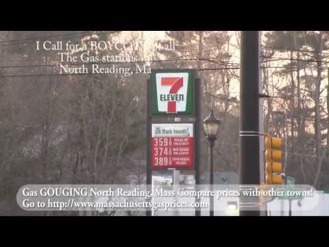 Gas GOUGING, North Reading, MA 4-8-2013