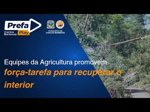 EQUIPES DA AGRICULTURA PROMOVEM FORÇA-TAREFA PARA RECUPERAR O INTERIOR