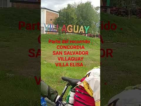 antes de Villaguay me tomo por sorpresa terrible tormenta ,lluvia