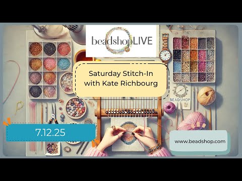 Saturday Stitch-In: Freeform Peyote with Miyuki Mixes