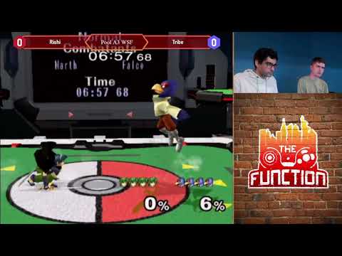 The Function: Rishi (Marth) vs Tribe (Falco) - Pool A3 WSF SSBM