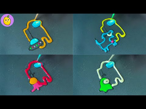 Among Us Pets Pancake Art - Dog, Brainslug, UFO, Bedcrab パンケーキアート - Pancake Art | LEMON Pancake