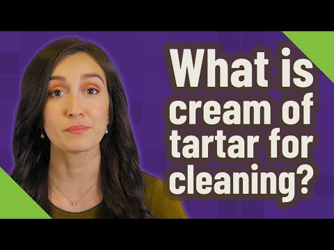 What is cream of tartar for cleaning?