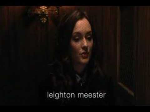 Gossip Girl 1x08 Blair Confession Scene