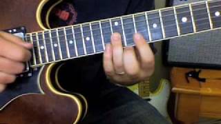 Santana - Black Magic Woman - How to play on Electric Guitar - part 1