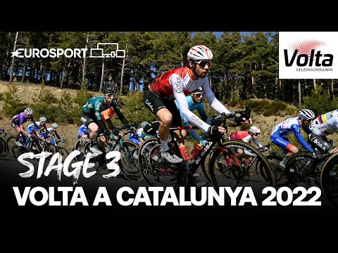 Volta a Catalunya 2022 - Stage 3 Highlights | Cycling | Eurosport