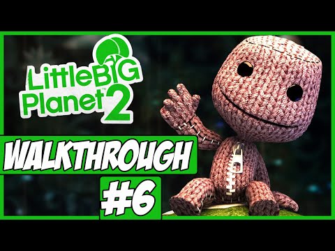 LittleBigPlanet 2 Walkthrough Ep.6 w/Angel - Gelatine Spiders!