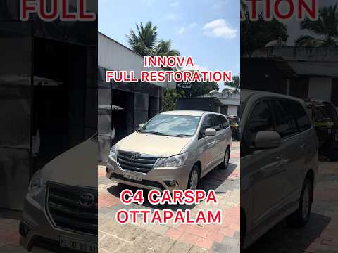 Innova full restoration #innovarestoration #ottapalam