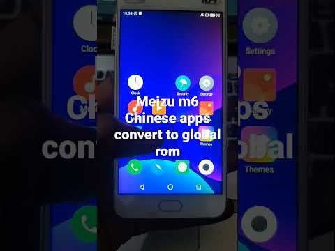 Meizu m6 Chinese apps remove and all languages install
