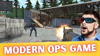 Modern Ops Game Unbelievable Gameplay, Shooting Gameplay | PUBG Lovers | Free Fire alternative