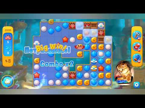 Fishdom 2022, no Boosters,   9939  level  -  прохождение без бустеров,   9939  уровень.