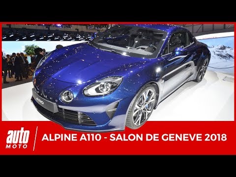 Salon de Genève - Alpine A110 (2018) : les versions Pure et Légende