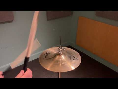 ZILDJIAN 13" A CUSTOM MASTER SOUND HIHATS