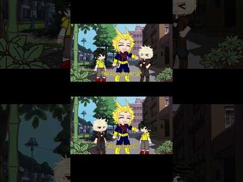 Beauty and Monster #viral #gacha #deku #bakugou #trend #gachatrend #allmight #capcut #1 #2 #1or2
