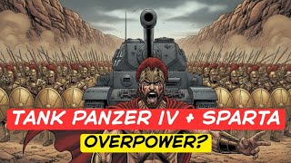Apa yang Terjadi Jika Tank Panzer IV Terdampar di Kota Sparta Yunani Kuno?