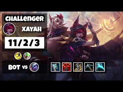Xayah vs Tristana BR Challenger BOT (11/2/3) - v11.6