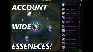 ACCOUNT WIDE ESSENCES, AND HOW TO GET RANK 3!