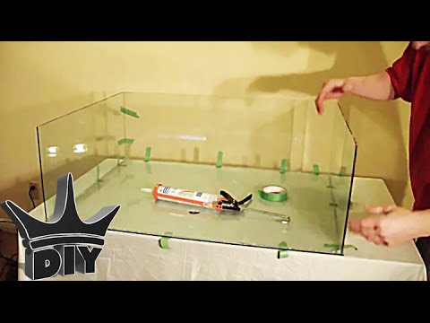 comment construire un aquarium en plexiglas