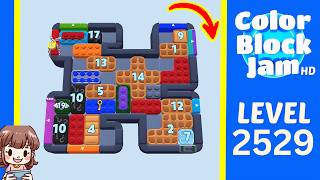 Solution du Niveau 2529 de Color Block Jam