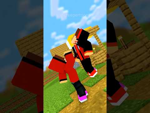 JJ vs Dark JJ Mirror Battle - Maizen Minecraft #minecraft #minecraftanimation #animation