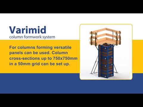 Varimid columns formwork system. Variant Factory Ltd.