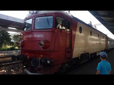 Filmam trenuri la Ploiesti Vest