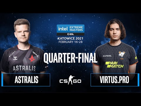 CS:GO - Astralis vs. Virtus.pro [Inferno] Map 3 - IEM Katowice 2021 - Quarter-final