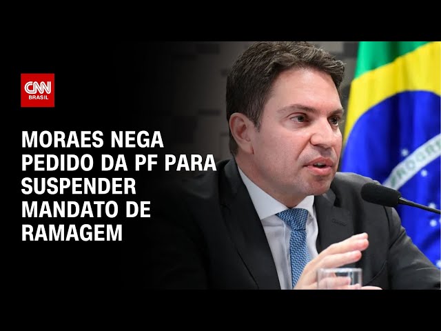 Moraes Nega Pedido Da Pf Para Suspender Mandato De Ramagem Cnn Brasil