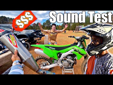 Sichere dir den letzten Pro Circuit Auspuff für 1000 $ auf Lager! | Soundtest der KX450F (2022)