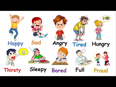 Feelings and emotions Vocabulary (Quiz & Answers)