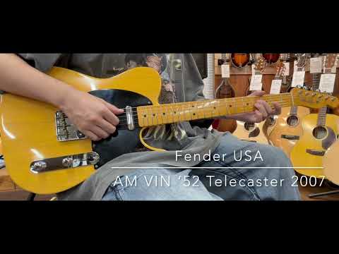 Fender American Vintage '52 Telecaster 2007 image 15