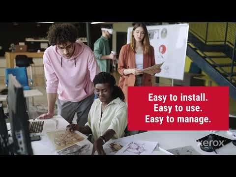 Xerox C320 Farblaserdrucker video preview