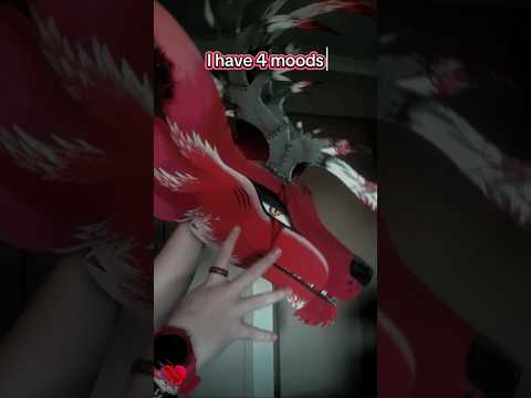 I have 4 moods ok... #dragonlove #dragon #ScarOfLove #Dragonpuppet #scary #funny #pov