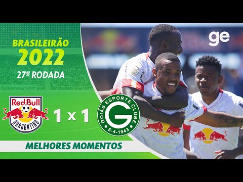 Gols e lances de Red Bull Bragantino x Goiás