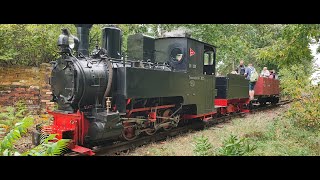 175 Jahre Eisenbahn in Falkenberg/Elster Mitfahrt Parkeisenbahn BR 993301