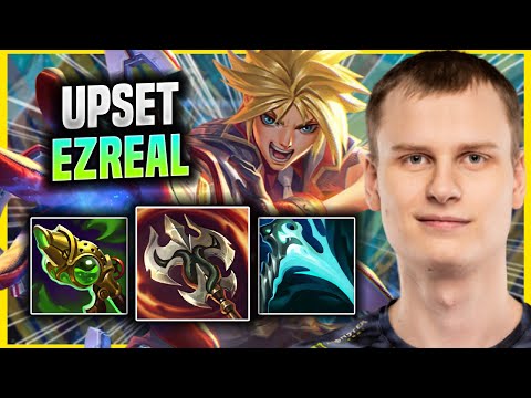 UPSET IS A BEAST WITH EZREAL! - FNC Upset Plays Ezreal ADC vs Caitlyn! | Preseason 2022