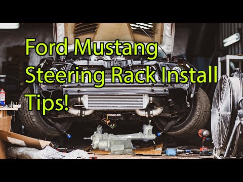 Ford Mustang Steering Rack Install Tips EPAS 2011-2014