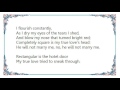 Blossom Dearie - The Shape of Things Lyrics