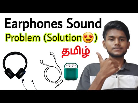 headphone one side not working / bluetooth headphones one side not working /earphones/earbuds/tamil