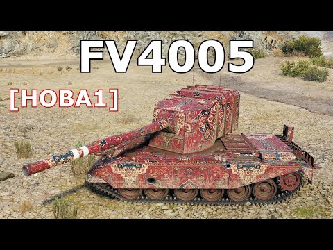 World of Tanks FV4005 Stage II - 5 Kills 10,900 Damage