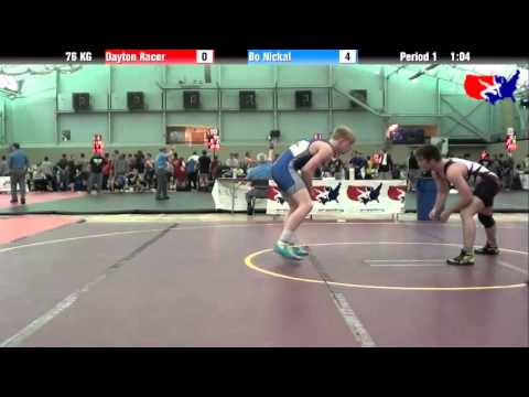 Dayton Racer vs. Bo Nickal at 2013 FILA Cadet Nationals - FS