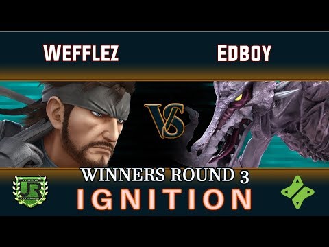 Ignition #189 WINNERS ROUND 3 - Wefflez (Snake) vs Edboy (Ridley)