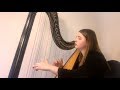 Billie Eilish & Khalid - Lovely (Harp Cover by Arianna Worthen)