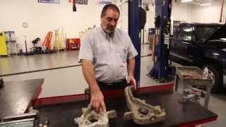 Steering Knuckle Damage Due to Overtightening