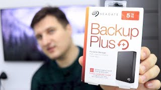 Seagate Backup Plus Portable 5 TB Black (STHP5000400) - відео 1