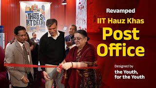 Inside India Post’s First Gen-Z Post Office at IIT Delhi | Post Office Revamped | India Post
