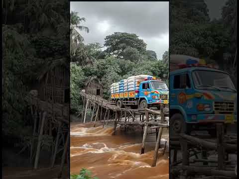 2 chiếc xe tải chở đầy gạo hôm nay may mắn nhất quả đất