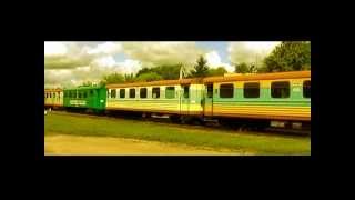 preview picture of video 'Anykščiai siaurukas 2011 m.; Lithuanian narrow gauge railway. УЖД в Литве'